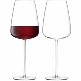 Rode Wijnglas L.S.A. Wine 800 ml (2-Delig)-3