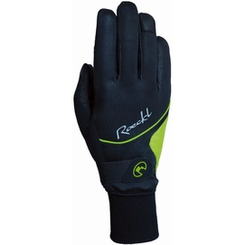Fietshandschoen Roeckl Wallis Black Yellow