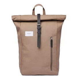 Rucksack Sandqvist Dante Fossil With Black Leather