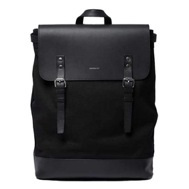 Rucksack Sandqvist Hege Black With Black Leather