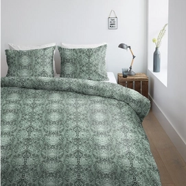 Housse de Couette Ambiante Ruya Vert Coton-240 x 220 cm | Lits-Jumeaux