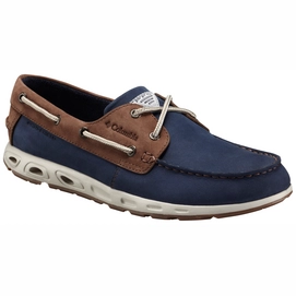 Wanderschuh Columbia Männer Bonehead Vent Leather PFG Collegiate Navy Stone