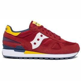 Sneaker Saucony Shadow Original Red Yellow Blue Herren-Schuhgröße 41