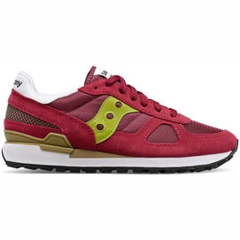 Baskets Saucony Shadow Original Unisex Burgundy Forest-Taille 41