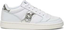 Saucony Femme Jazz Court White Silver