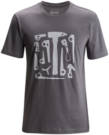 T-Shirt Black Diamond Ss Big Wall Tool Tee Schiefer Herren