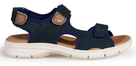 Sandale Panama Jack Salton Navy C2 Nubuck Marino Navy Herren