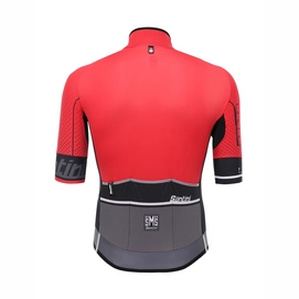 Fietsshirt Santini Photon 3.0 Short Sleeve Jersey Red