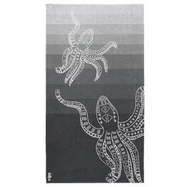 Strandtuch Seahorse Octopus Grau