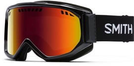 Skibril Smith Scope Black Frame/Red Sol X Mirror Lens