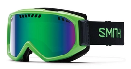 Ski Goggles Smith Scope Reactor Frame Green Sol-X Mirror