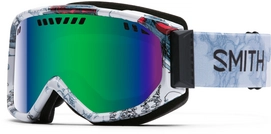 Skibril Smith Scope Vagabond Frame/Green Sol X Mirror Lens