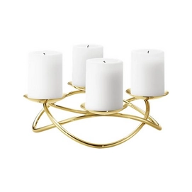 Kandelaar Georg Jensen Maria Berntsen Goud