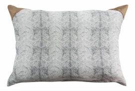 Sierkussen Mette Ditmer Senzo Anthracite/ Off White (50 x 65 cm)