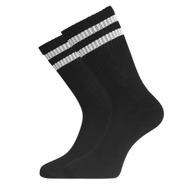 Socks Bamboo Basics Senna Black White Stripe (2 Pieces)