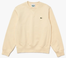 Trui Lacoste Unisex SH1702 Bio Fleece Naturel Clair