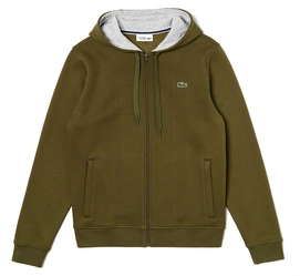 Fleecejacke Lacoste SH7609 Bush Silver Chine Herren