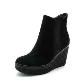 Calvin Klein Women Shanna Suède Black