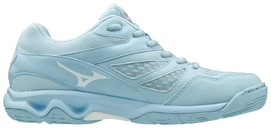 Badmintonschoen Mizuno Women Wave Lightning Z5 Cool Blue White
