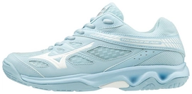 Badmintonschoen Mizuno Women Wave Lightning Z5 Cool Blue White