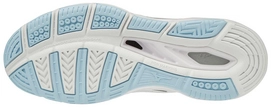 Badmintonschoen Mizuno Women Wave Lightning Z5 Cool Blue White