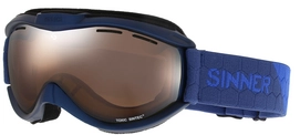 Skibril Sinner Toxic Matellic Dark Blue Double Orange Sintec