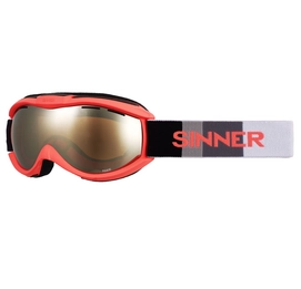 Skibril Sinner Toxic Matte Neon Orange Double Orange Sintec +Vent