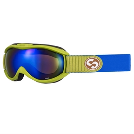 Ski Goggles Sinner Toxic Matte Dark Citron Double Orange Sintec + Vent.