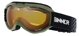 Skibril Sinner Toxic Matte Moss Green Trans+