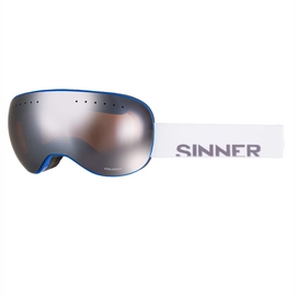 Skibril Sinner Eaglerock Matte Blue Double Orange Mirror Vent