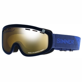Skibrille Sinner Visor III OTG Matte Blue Orange Sintec Vent