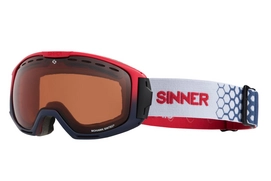 Skibril Sinner Mohawk Matte Red Matte Dark Blue Orange Sintec Vent