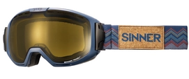 Skibril Sinner Mohawk Matte Blue Sintec Trans+