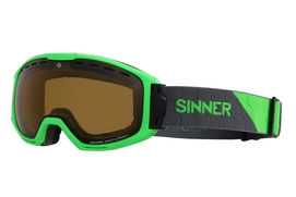 Ski Goggles Sinner Mohawk Matte Neon Green Sintec Trans+ Vent