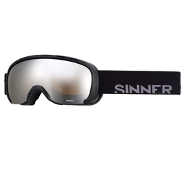 Skibril Sinner Marble OTG Matte Black Double Orange Mirror