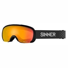 Skibril Sinner Marble OTG Matte Black / Full Orange Mirror
