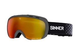 Skibril Sinner Marble OTG Matte Coolgrey Orange Mirror