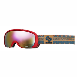 Skibril Sinner Marble OTG Matte Red Double Orange