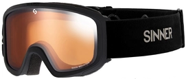 Skibril Sinner Junior Duck Mountain Matte Black Double Orange