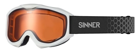 Skibril Sinner Lakeridge Matte White / Double Orange 2020