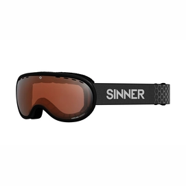 Skibril Sinner Vorlage Matte Black / Orange Sintec Vent 2020