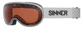 Skibril Sinner Vorlage Matte Light Grey / Full Sintec Vent