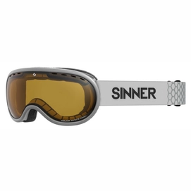 Skibril Sinner Vorlage Matte Light Grey / Sintec/Trans+ Vent