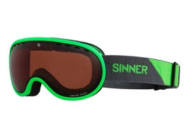Skibril Sinner Vorlage Matte Neon Green Orange Sintec Vent