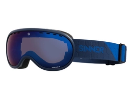 Ski Goggles Sinner Vorlage S Matte Dark Blue Blue Mirror Vent