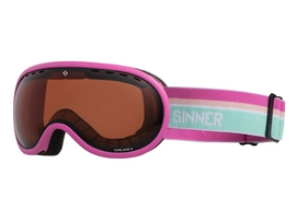 Ski Goggles Sinner Vorlage S Matte Bubblegum Pink Orange Vent