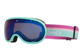 Skibril Sinner Vorlage S Matte Mint Blue Mirror Vent