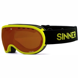 Skibril Sinner Vorlage S Matte Neon Yellow Double Orange Vent