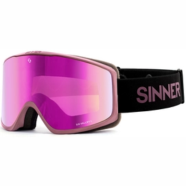 Skibril Sinner Sin Valley S Matte Light Pink Double Pink Oil + Double Pink