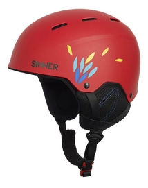 Skihelm Sinner Typhoon S-Impact+ Red